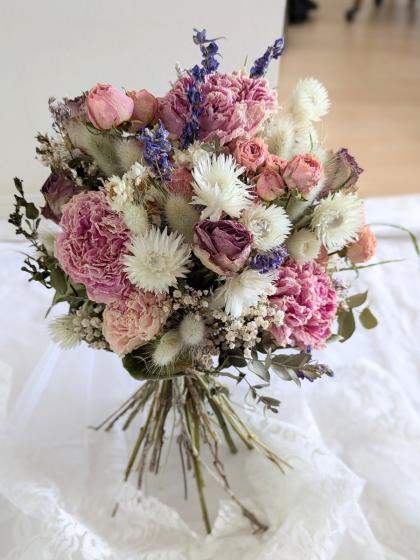 即日☆【ドライ】コアトレーディング/ピオニー八重 約2輪 ナチュラル