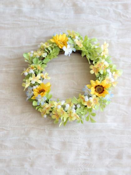 造花】MAGIQ東京堂/ミニボックスウッドブッシュ ライトグリーン #23