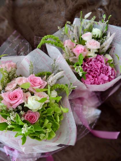 直前】【生花】セロシア シャロン(淡ピンクー白系)60cm程度【FJ】 - 花