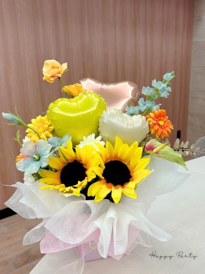 即日☆【造花】YDM/ガーベラ オレンジ/FA-7158-OR - 花材通販はなどん