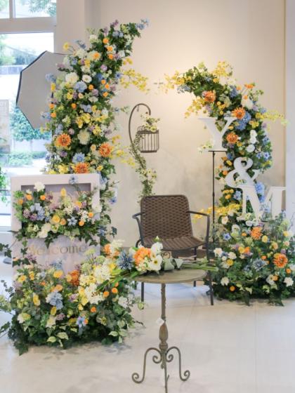 即日☆大特価◎【造花】YDM/UVグレープアイビーブッシュ グリーン/GL