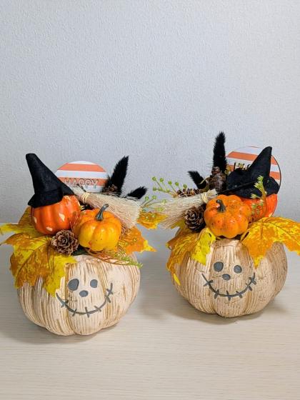 即日☆【造花】ビバ工芸/VDG-5649 ニューパンプキン/VDG-5649 - 花材