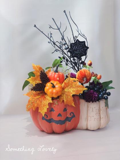 即日☆【造花】ビバ工芸/VDG-5649 ニューパンプキン/VDG-5649 - 花材