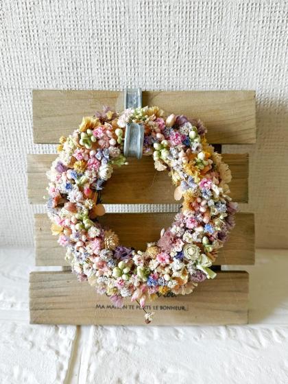 即日☆ 【ドライ】m flowers/かすみ草 ドライ 中サイズ 淡色ミックス