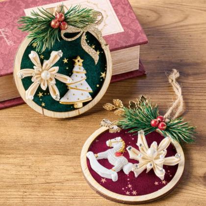 東京堂/ベルベラウンドオーナメント #3 RED レッド/XO003972-003 - 花