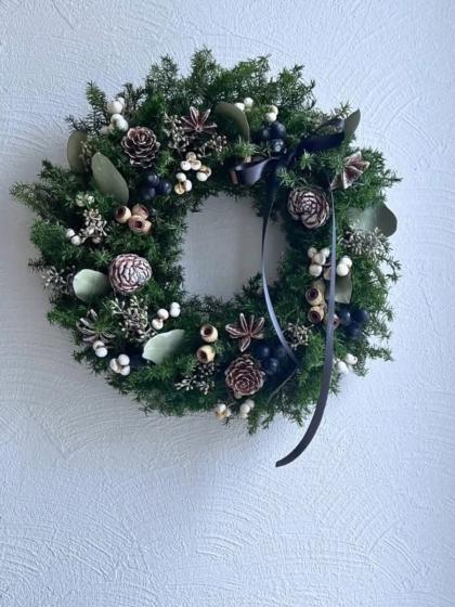 ドライ/即納】J・flow/実ものユーカリ アンバーナッツナチュラル(束