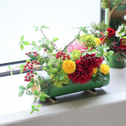 即日☆【造花】YDM/南天スプレー レッド/FS-5418R - 花材通販はなどん