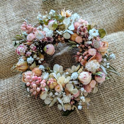 即日☆【ドライ】コアトレーディング/ピオニー八重 約2輪 ナチュラル