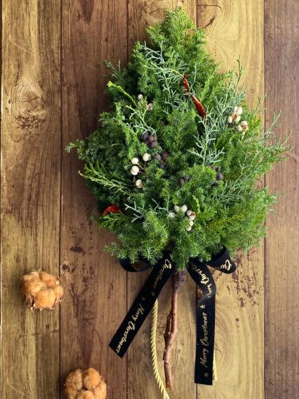 生花】宮内バラ園のコニファー ブルーアイス 50cm程度(シルバー系・針