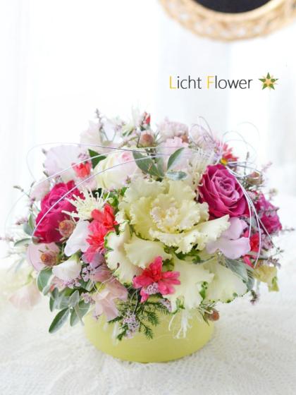 直前!】【生花】SPバラ ベイビーカメレオン(ピンク大輪系)□今週の