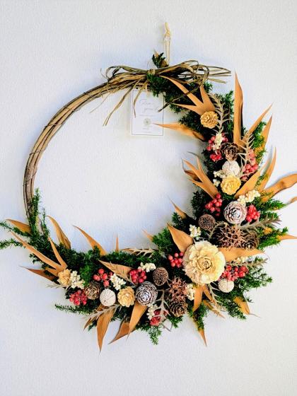 ドライ】土と風の植物園/グレビレアゴールド/dry-055 - 花材通販はなど