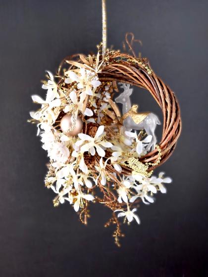 即日☆東京堂/ウッディノエルオーナメント 12個/XO001130 - 花材通販は