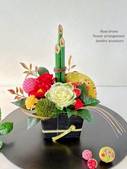 特価◎即日☆【造花】MAGIQ東京堂/ゴールドミニリーフスプレー GOLD