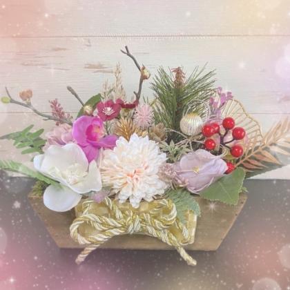 造花】MAGIQ東京堂/春日梅 S #16 BEAUTY /FJ002057-016 - 花材通販は