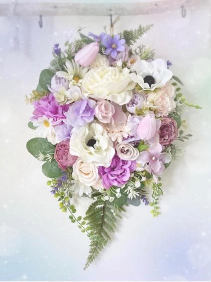 ホワイトピオニー造花アレンジメント WebStore限定｜ピオニーフラワー