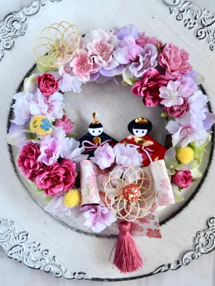 即日☆【造花】YDM/ミニローズスプレー ビューティー/FA-7151-BTY - 花