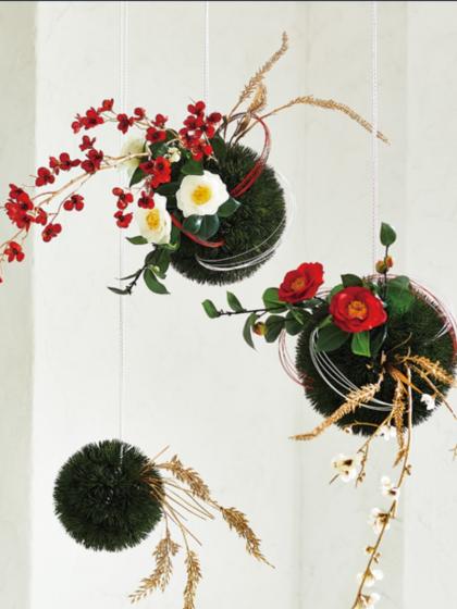 造花】MAGIQ東京堂/まつり椿 大 #1 WHITE ホワイト/FJ009029-001 - 花