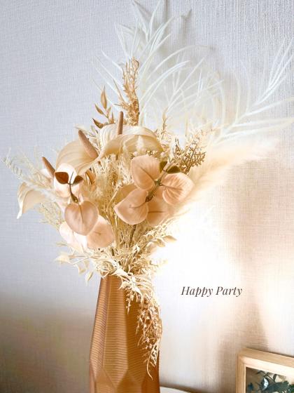 大特価◎即日☆【造花】MAGIQ東京堂/ブランカアンスリウムブーケ CR/BE