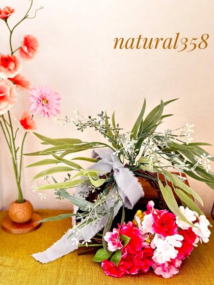 造花】アスカ/桜×95 #001P ホワイトピンク/A-34281-1P - 花材通販は