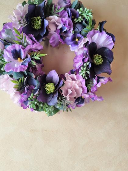 造花】YDM/フレッシュクリスマスローズ ダークブルー/FA-7076-DBL - 花