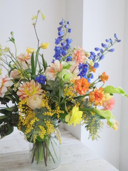 生花】国産 季咲きミモザアカシア(花)40cm程度 【OT】 - 花材通販は