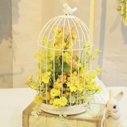 スプリングフラワー　ミモザ　ブラトップ 新品タグ付き】 スプリングフラワーフレアブラトップ ミモザ Lサイズ
