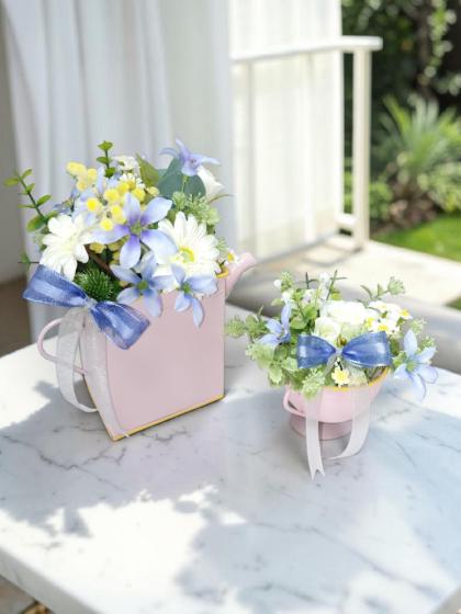 即日☆【造花】YDM/ポポラスユーカリスプレー GR/FG -5134-GR - 花材